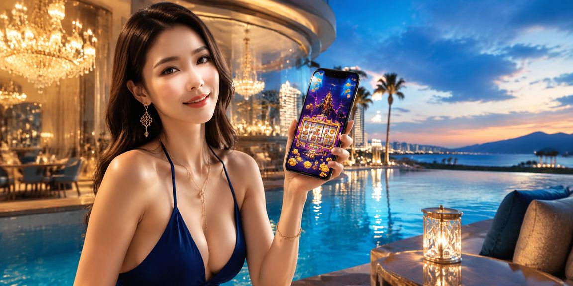 Giao diện slots game ở Đà Nẵng với bãi biển
