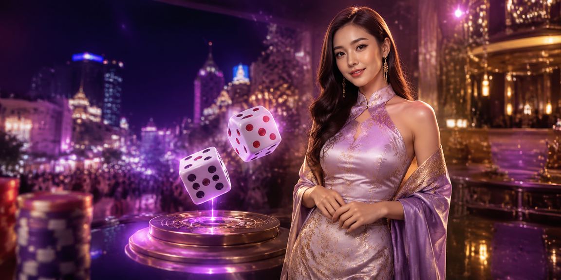 Trò chơi Tài Xỉu tại Hồ Chí Minh với hình ảnh dice và áo dài